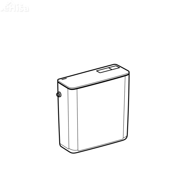 Nadometni kotliček AP128 alpsko bela GEBERIT 128.317.11.5
