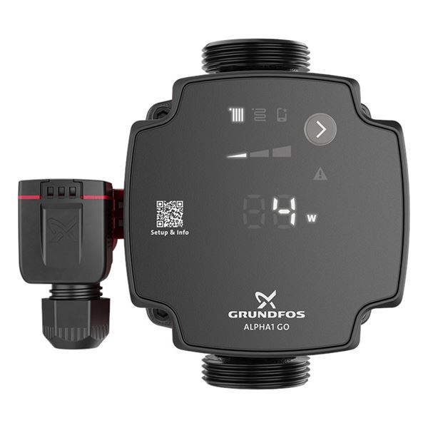 Obtočna črpalka ALPHA1 GO 20-60 130 GRUNDFOS 93074181
