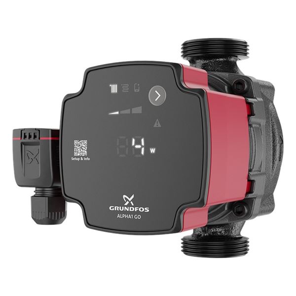 Obtočna črpalka ALPHA1 GO 20-60 130 GRUNDFOS 93074181
