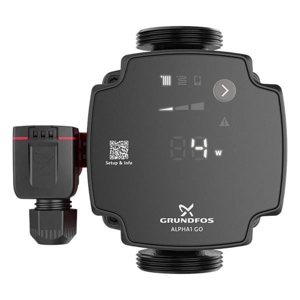 Obtočna črpalka ALPHA1 GO 25-40 130 GRUNDFOS 93074186

