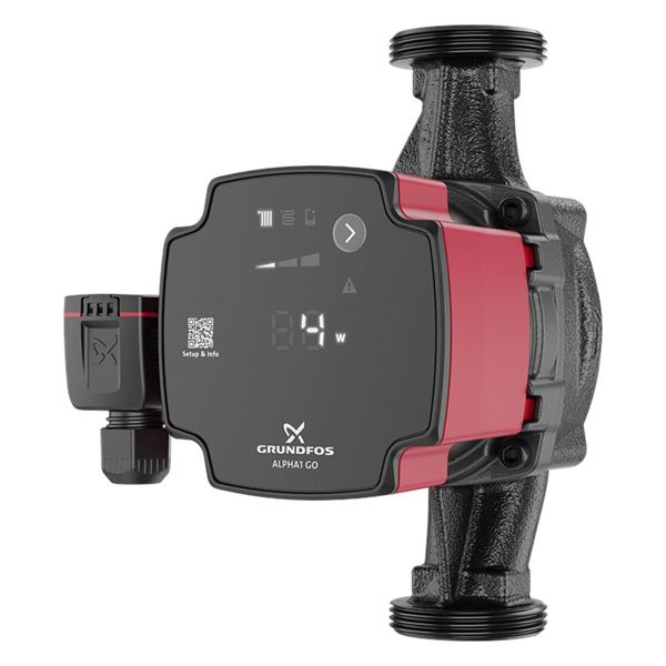Obtočna črpalka ALPHA1 GO 25-60 180 GRUNDFOS 93074169
