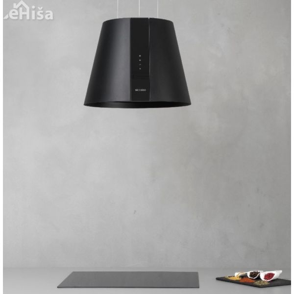 Otočna kuhinjska napa AURA BLACK O SICCABO 246626
