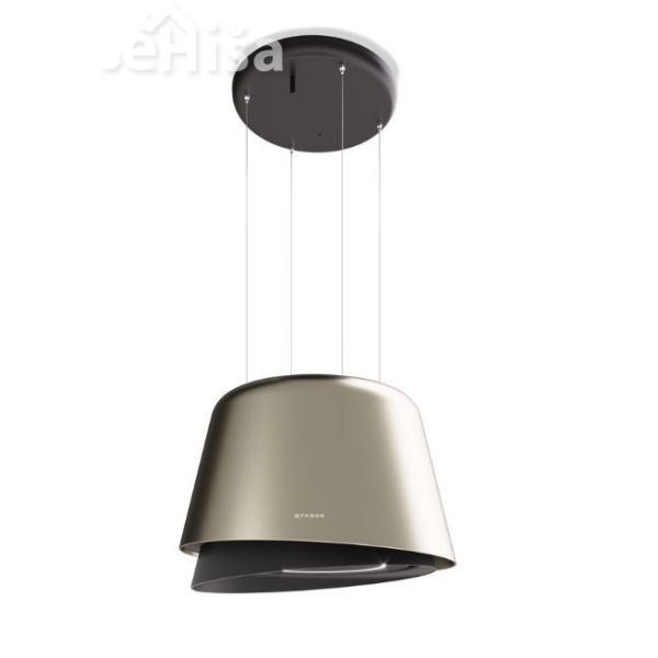 Otočna viseča kuhinjska napa BELLE PLUS BURGUNDY/GOLD FABER 7612985522557
