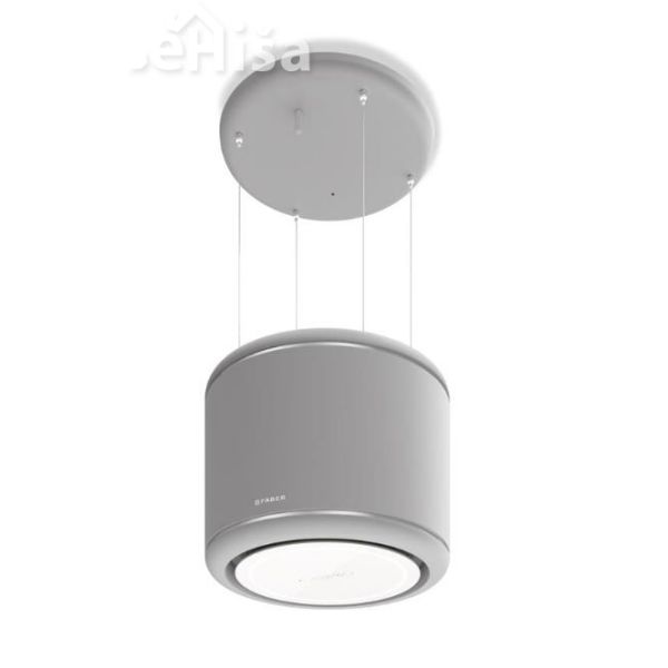 Otočna viseča kuhinjska napa ODETTE GREY MATT FABER 7612985522199
