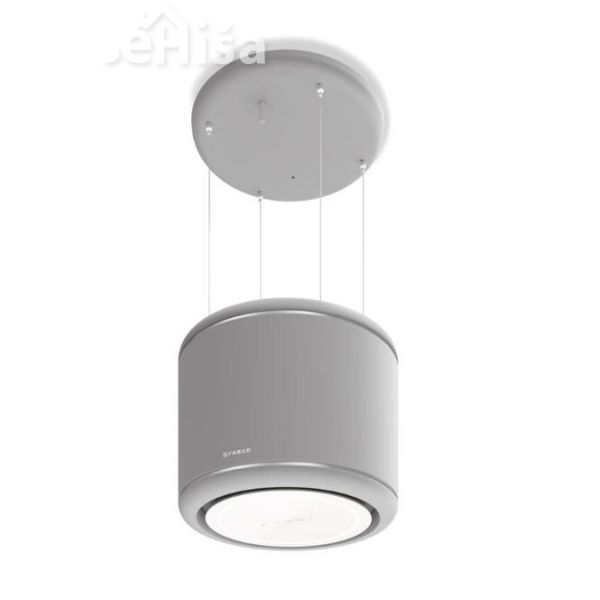 Otočna viseča kuhinjska napa ODETTE PLUS GREY MATT FABER 7612985522311
