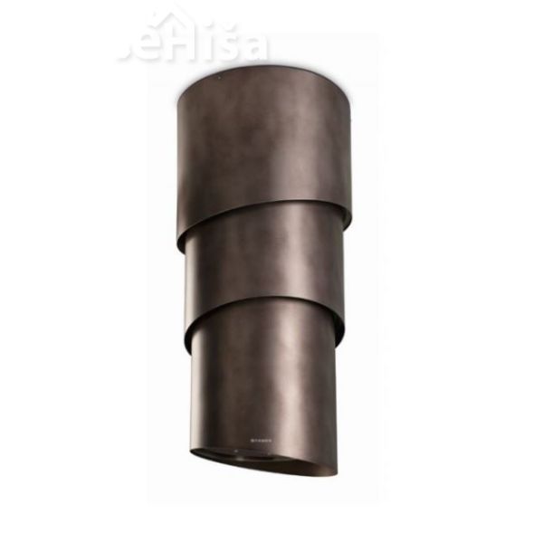 Otočna viseča kuhinjska napa PAREO PLUS TIBETAN SILVER FABER 7612981912420
