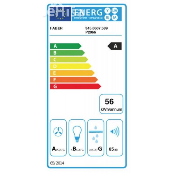 Otočna viseča kuhinjska napa SOFT CUBE GREY LONDON F40 FABER 7612985792721
