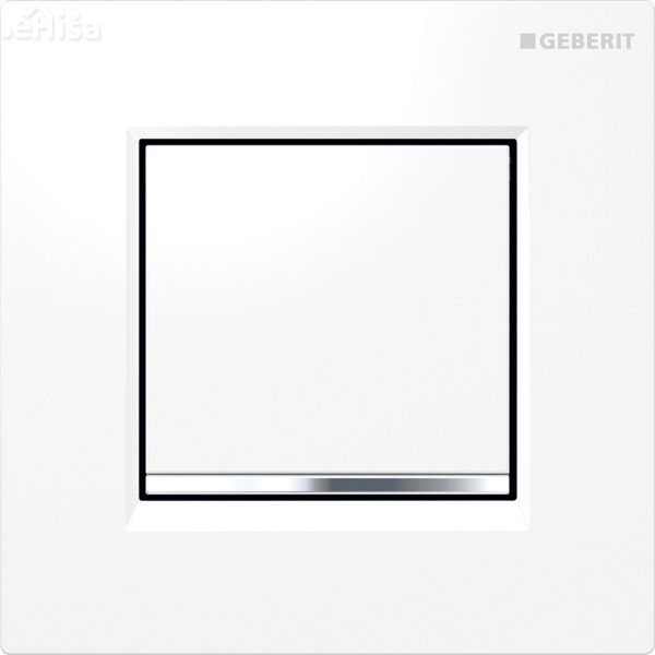 Pnevmatska tipka za splakovanje pisoarjev tip 30 GEBERIT bela