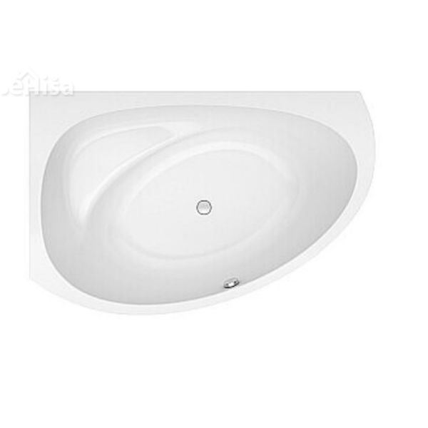 Polkrožna vgradna kopalna kad Libretto-D 170x110 cm desna KOLPA SAN 565250
