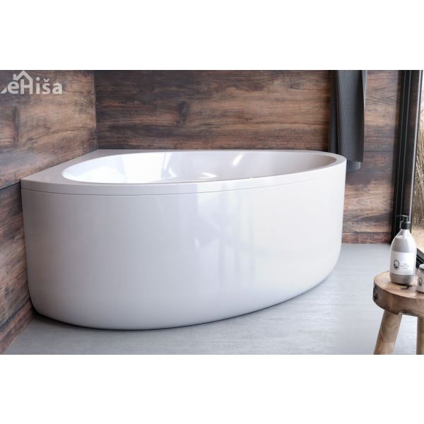 Polkrožna vgradna kopalna kad Dolores 130x130 KOLPA SAN 565480
