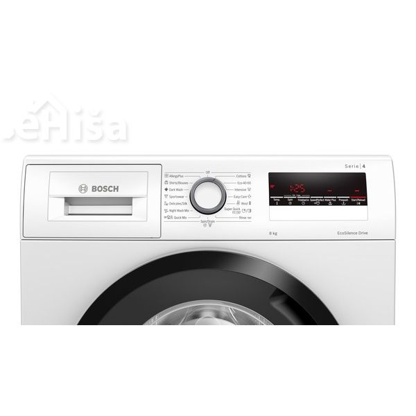 Pralni stroj s polnjenjem spredaj 8 kg 1200 o/min BOSCH WAN24263BY