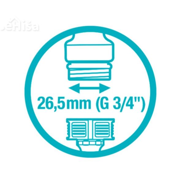 Priključek za cev 19 mm (3/4'') GARDENA 18221-50
