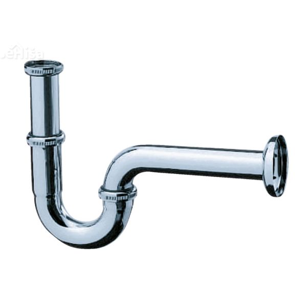 Sifon za umivalnik spodnji del S krom HANSGROHE 53002000
