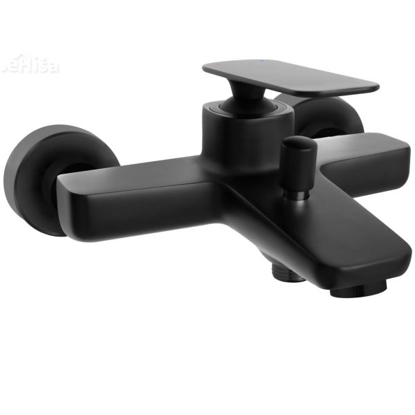 Stenska armatura za kad ZEN u30B črna UNITAS 00330B
