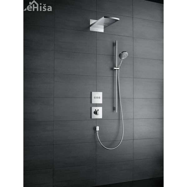 Stenska nadglavna prha Raindance Rainfall 180 krom HANSGROHE 28433000
