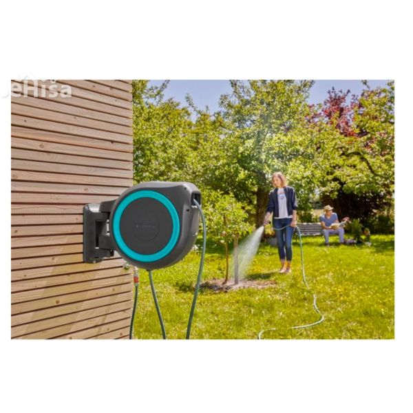 Stenski nosilec za cev RollUp L 30 m GARDENA 18625-20
