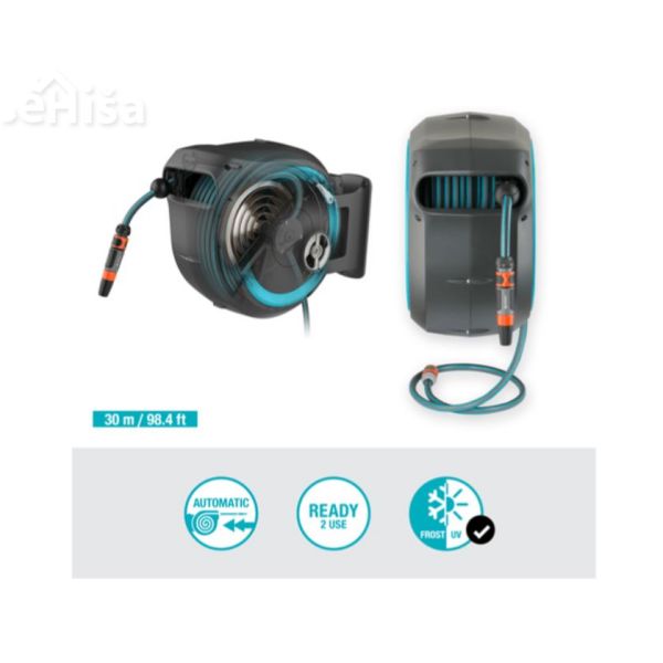 Stenski nosilec za cev RollUp L 30 m GARDENA 18625-20
