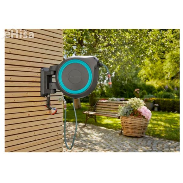 Stenski nosilec za cev RollUp L 30 m GARDENA 18625-20
