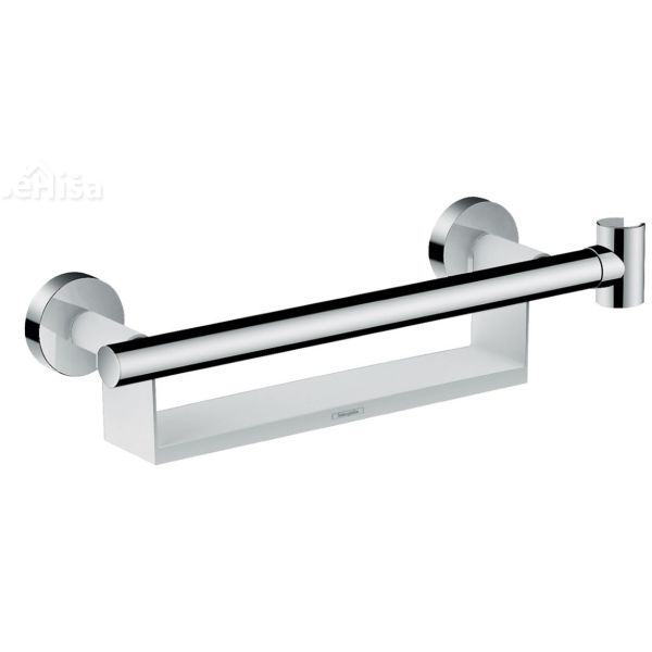 Stensko držalo za tuš Unica bela-krom HANSGROHE 26328400

