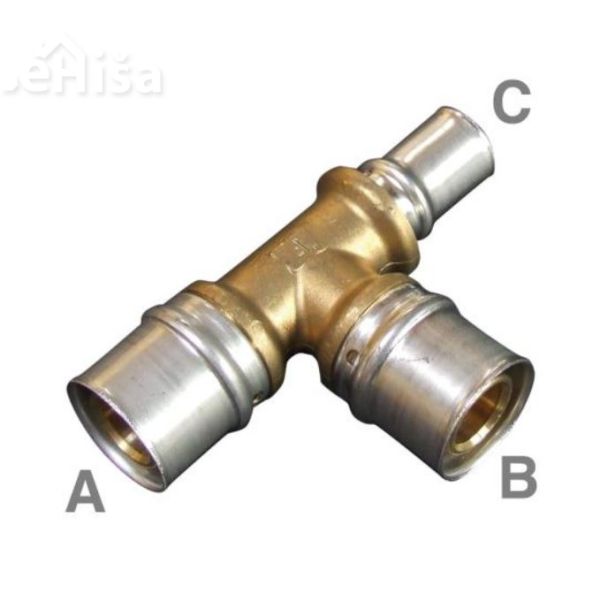 T-kos reducirni ALUMPLAST 20x2-20x2-16x2 FLUXO

