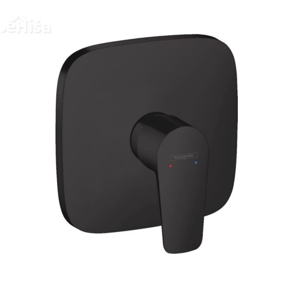 Termostatska armatura za tuš Ecostat črna mat HANSGROHE 71765670
