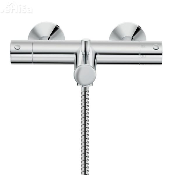 Termostatska enoročna armatura za kopalno kad Fresh t30 komplet UNITAS 00336
