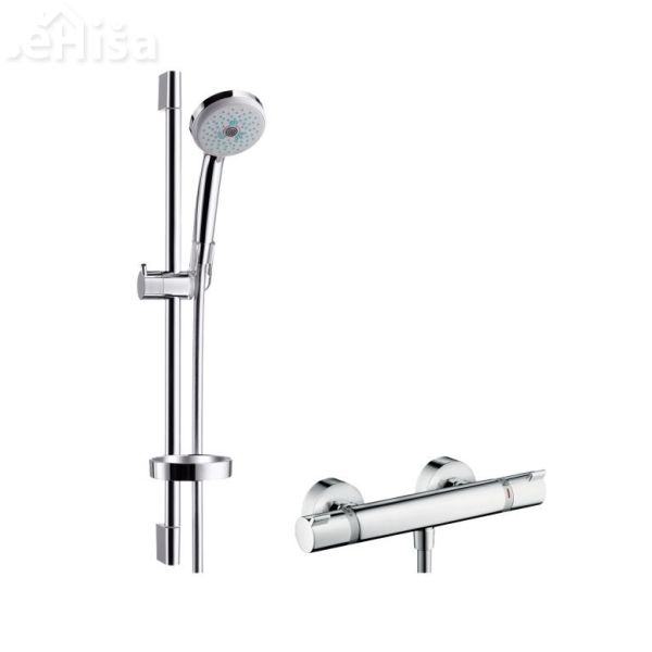 Termostatski tuš komplet Croma 100 comfort krom HANSGROHE 27086000
