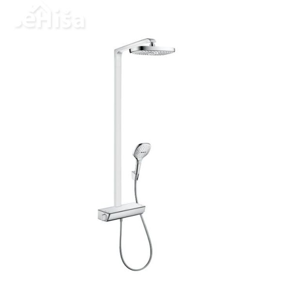Termostatski tuš set z nadglavno prho Raindance Select E 300 krom HANSGROHE 27282000
