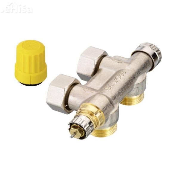 Termostatski ventil za kopalniške in univerzalne radiatorje VHS kotni 1/2 DANSFOSS 013G4741
