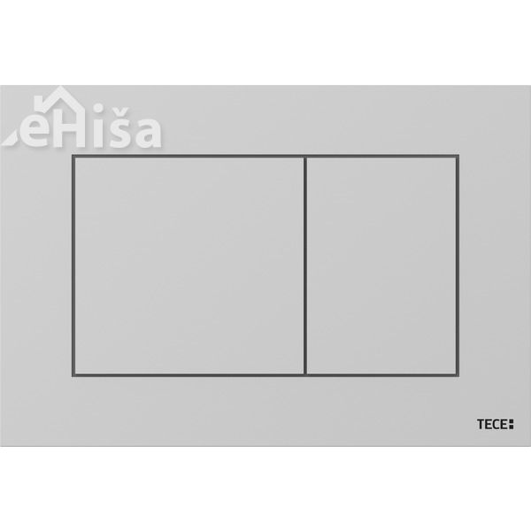 Tipka za dvokoličinsko splakovanje Now krom-mat TECE 9240402
