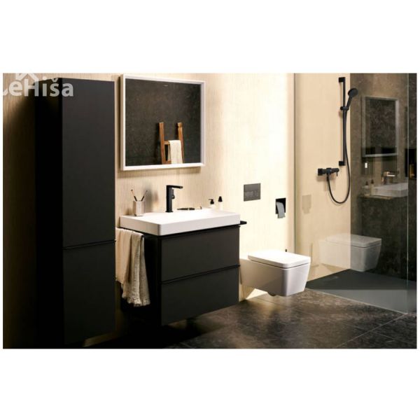 Tuš cev Isiflex 160 cm črna mat HANSGROHE 28276670
