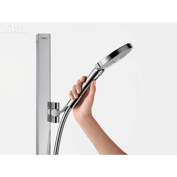 Tuš komplet z ročko in nosilcem Raindance Select S 90 cm brez armature krom HANSGROHE 27648000
