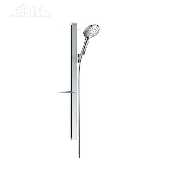 Tuš komplet z ročko in nosilcem Raindance Select S 90 cm brez armature krom HANSGROHE 27648000
