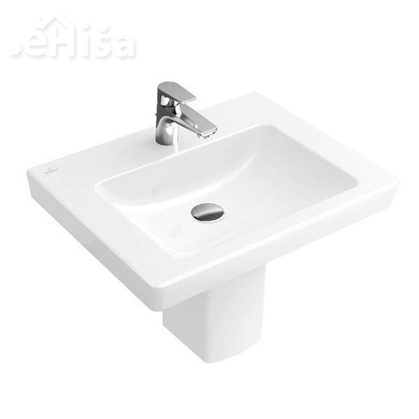 Umivalnik brez preliva 60x47 cm SUBWAY 2.0 VANITY VILLEROY & BOCH
