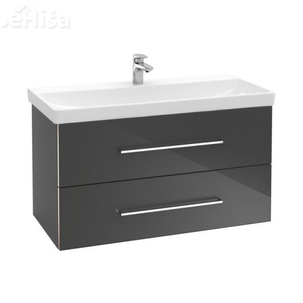 Umivalnik brez preliva AVENTO 100x47 cm white alpin VILLEROY & BOCH
