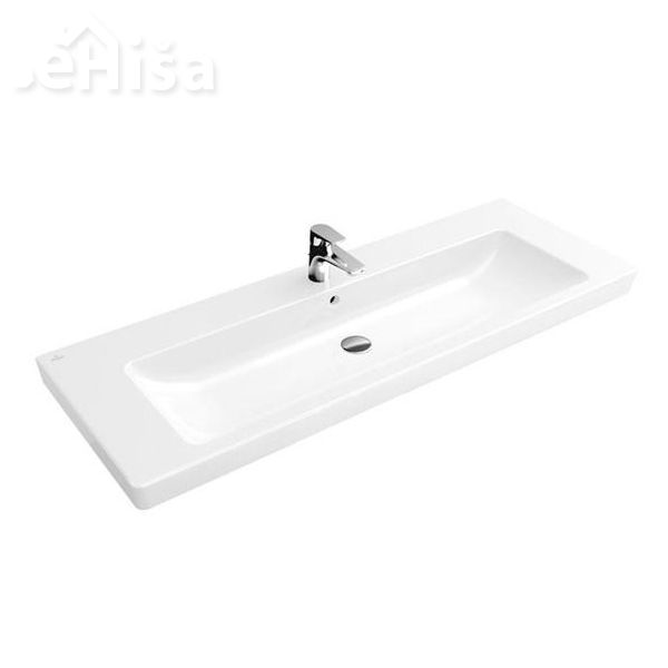 Umivalnik SUBWAY 2.0 VANITY 130x47 cm white alpin VILLEROY & BOCH
