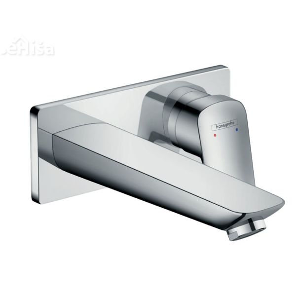 Umivalniška nadometna stenska armatura Logis S 19,5 cm krom HANSGROHE 71220000
