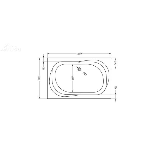 Vgradna kopalna kad Adam