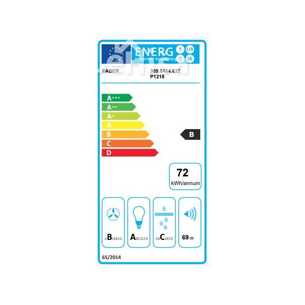 Vgradna kuhinjska napa IN-NOVA COMFORT EG6 X A60 FABER 7612981775971
