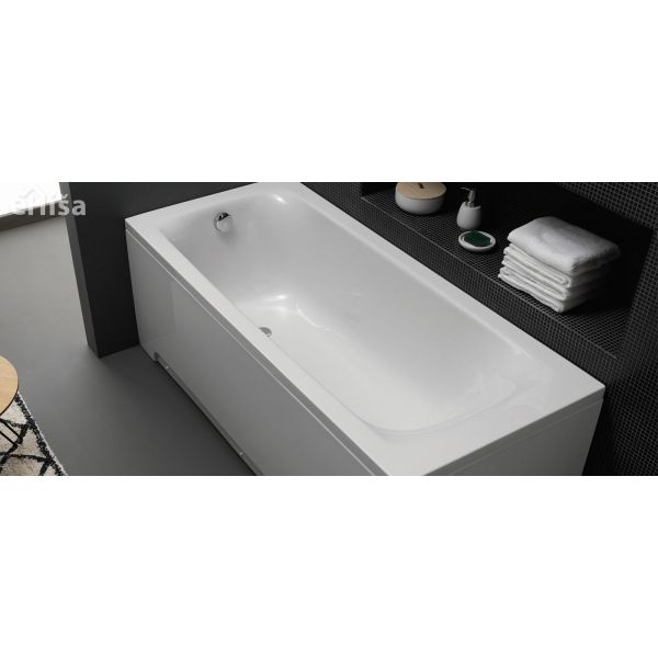 Vgradna pravokotna kopalna kad Evelin 160x70 cm KOLPA-SAN 593350
