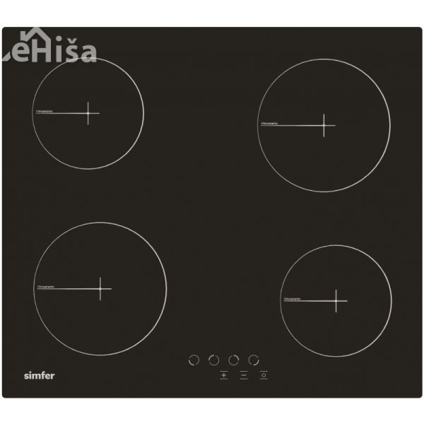 Vgradna steklokeramična plošča SIMFER H6040 DECB
