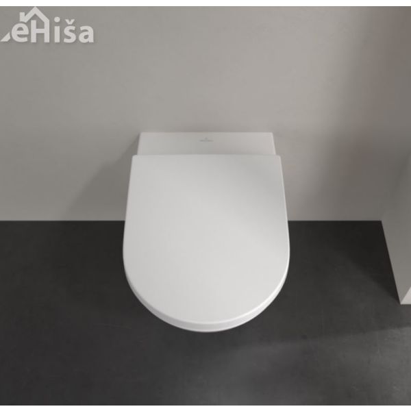 Viseča WC školjka Subway 3.0 z desko z počasnim zapiranjem VILLEROY