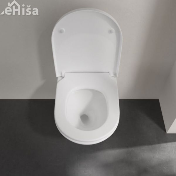 Viseča WC školjka Subway 3.0 z desko z počasnim zapiranjem VILLEROY