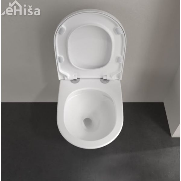 Viseča WC školjka Subway 3.0 z desko z počasnim zapiranjem VILLEROY