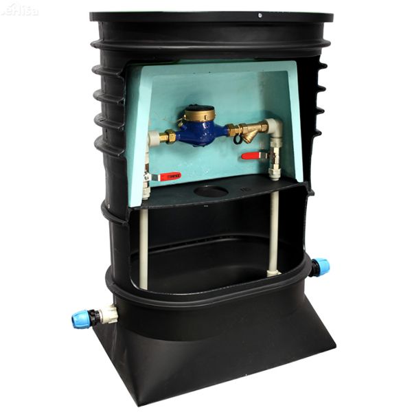 Vodomerni termo jašek 3/4'' PE višina 1 m ZAGOŽEN
