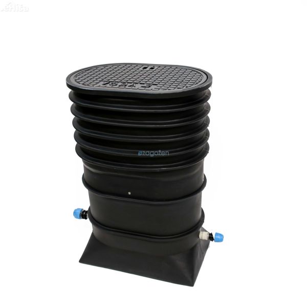 Vodomerni termo jašek 3/4'' LTŽ višina 1 m ZAGOŽEN
