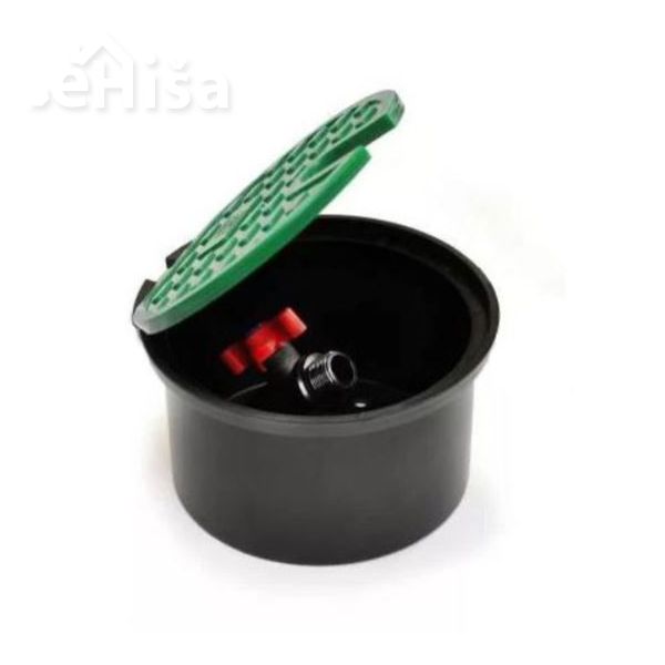 Vrtni jašek okrogel fi 180 PP z ventilom 3/4''
