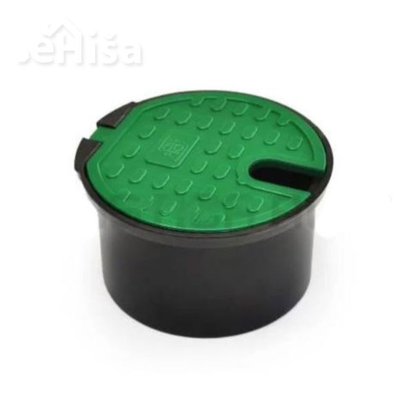 Vrtni jašek okrogel fi 180 PP z ventilom 3/4''
