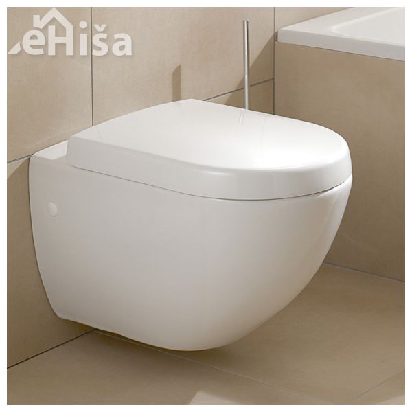 WC deska z mehkim zapiranjem SUBWAY VILLEROY & BOCH 9M66S101
