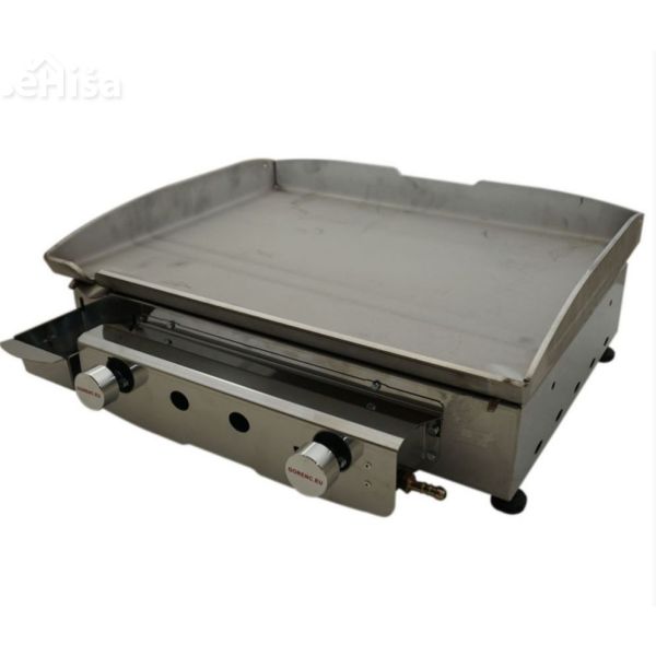 Žar na plin ALFA 51-2E-IN z enojno INOX ploščo GORENC
